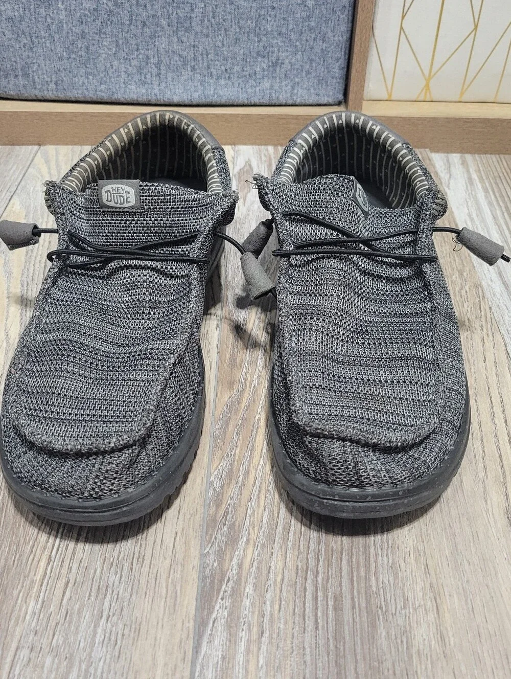 Hey Dude Shoes Mens Size 11 Gray